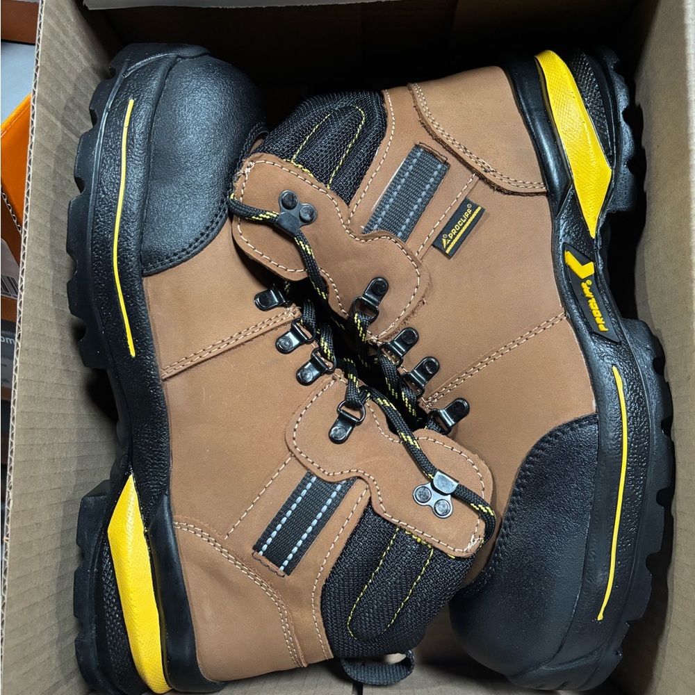 Pro Cliff Steel Toe Work Boots Size 6-11
